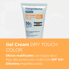 ISDIN Fotoprotector Gel Cream Dry Touch COLOR SPF 50+ - comprar online