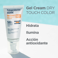 ISDIN Fotoprotector Gel Cream Dry Touch COLOR SPF 50+ en internet