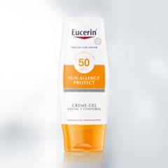 Eucerin Protector Solar Allergy Protect Crema Gel facial y corporal FPS50 150ml - comprar online