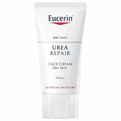 Eucerin Urearepair Crema Facial Emoliente Urea 5% Piel Seca X 50ml - comprar online