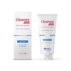 CLEANEX FREE Gel Limpiador pieles grasas y sensibles x 150 ml