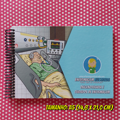 Kit 16 Cadernos Enfermagem Ilustrada na internet