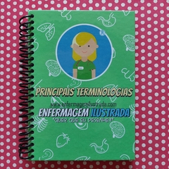 Kit 3 Cadernos Enfermagem Ilustrada