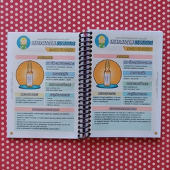 Kit 3 Cadernos Enfermagem Ilustrada - loja online