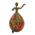 Palhaço em cabaça em traje de apresentação e adornos de Letícia Baptista (médio) - comprar online
