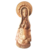 Escultura Nossa Senhora da Imaculada Conceição em cerâmica de Mestre Zuza.