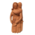 Escultura Abraço de Família em cerâmica de Nando de Zezinho de Tracunhaém
