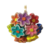 Buquê de flores Colorê em madeira do Artesanato Bicho da Terra - comprar online