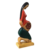 Escultura Amor de Mãe Rubi com Trigêmeos em madeira do Mestre Elias França - comprar online