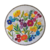 Bastidor Bordado Alegoria das Flores em algodão da DOuro Preto Bordado Solidário