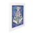 Quadro Nossa Senhora Aparecida em Azul com estampa digital de Lya Ximenes - comprar online