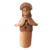 Escultura Nossa Senhora Aparecida em cerâmica de Edson Batista