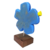 Escultura Papoula Azul do Himalaia em madeira do Mestre Dido Pereira - comprar online