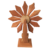 Pedestal Divino Espírito Santo Dom da Piedade Facetado em madeira de Valmir de Datas - comprar online