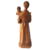 Escultura São José, o Menino Jesus e as Floresem madeira de Mestre Manoel Santeiro na internet