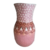 Vaso Rosé Floral de cerâmica da Associação de Artesãos de Coqueiro Campo - comprar online