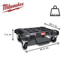 Base Con Ruedas Y Freno Packout Milwaukee / Dolly/ 8410 - comprar online