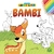 Ler e Colorir Bambi