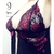 Babydoll Mirella Negro con Rojo - IGMA LENCERIA