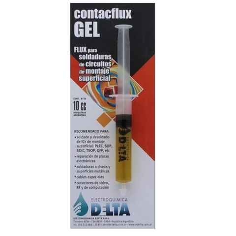 CONTACFLUX FLUX GEL JERINGA 10CC DELTA