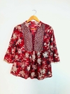 Blusa estampada flores