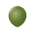 Balão Lisa N°7 Verde Militar 50 Unidades