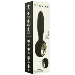 Vibrador Hot Vibe Plug Ring Preto - Distribuidora BeHot