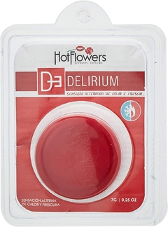 Creme esquenta esfria delirium (vermelho) - blister