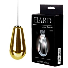Cone vaginal HARD de metal dourado 32gr