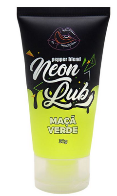 Neon Lub Lubrificante Comestível 30G - Maçã Verde