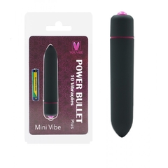 Mini vibe power bullet com 10 vibrações - pilha na internet