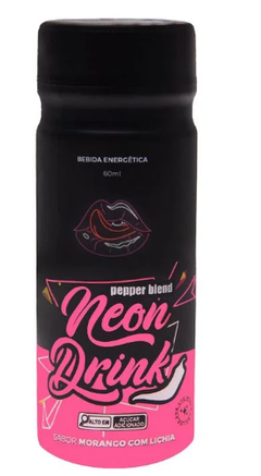 Neon Drink Bebida Energética 60Ml Morango c/ Lichia
