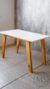 Mesa nórdica blanca 100x60 - comprar online
