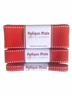 FITA PESPONTADA YAMA - POPPY RED 235W - 2 METROS