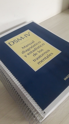 DSM 4 - Manual Diagnóstico y Estadístico de los Trastornos Mentales 4 en internet