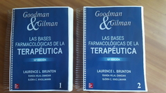 Goodman - Las Bases Farmacológicas de la Terapéutica - comprar online