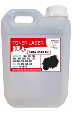 Pote Toner X 500 G. Gramos Samsung, Xerox, Pantum Universal