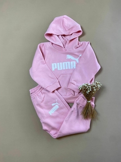 CONJUNTO MOLETOM PUMA ROSA