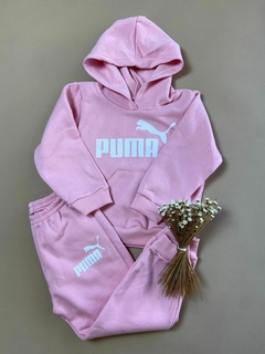 CONJUNTO MOLETOM PUMA ROSA - comprar online