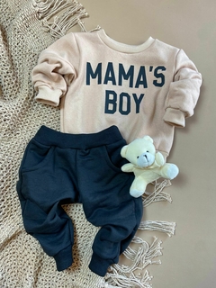 CONJUNTO MOLETOM MAMAS BOY