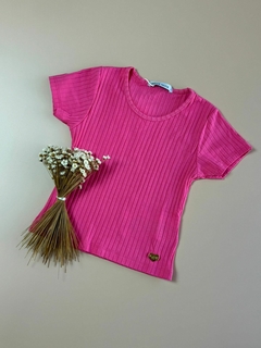 BLUSA CANELADA PINK | 1 AO 6 na internet