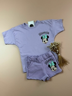 CONJUNTO MINNIE LILAS | G AO 6 na internet