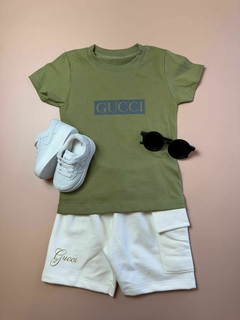 CONJUNTO GUCCI VERDE | 1 AO 6 - FLOÁH Baby Store