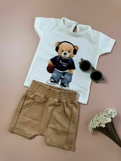 CONJUNTO URSO FONE | G AO 4 - FLOÁH Baby Store