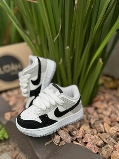 TENIS NIKE DUNK CINZA PRETO - 20 AO 25 - loja online