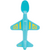 Colher Avião - AZUL - Alecrim Brinquedos Educativos 