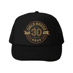 Gorra CIELO RAZZO 30 años Negra