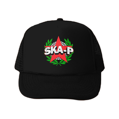 Gorra SKA P Negra bordada