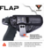 Coldre Velado p/ Glock G43X Iwb em kydex - Magnum - loja online