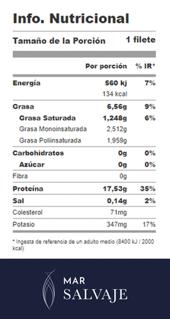 Mero Entero Congelado en internet